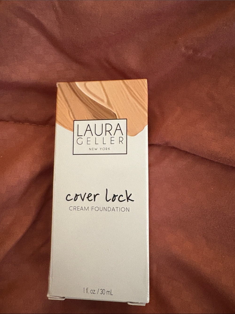 Laura Geller Cover Lock Cream Foundation —Honey